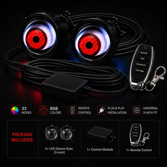 ApexGaze™- RGB Headlight Eyes